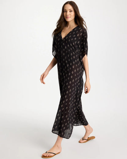 Chico's Deals | Printed Kaftan Swim Cover-Up