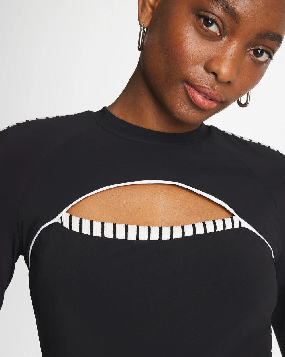 Chico's Special Offer | Gottex Coco Long Sleeve One Piece