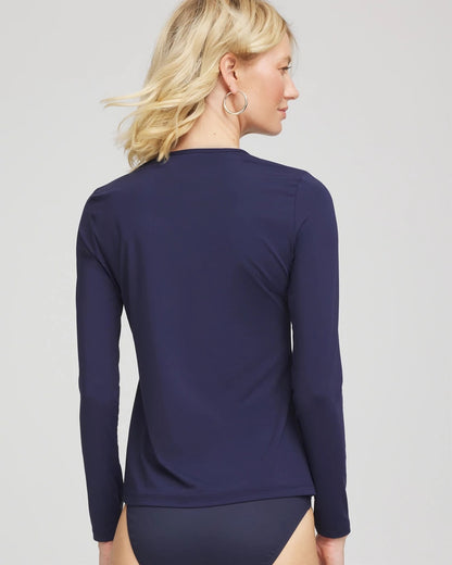 Chico's Classic | Gottex Long-Sleeve Swim Shirt
