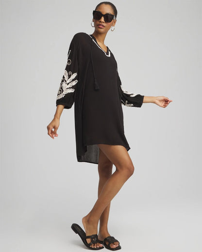 Chico's Quality | Embroidered Coverup Dress