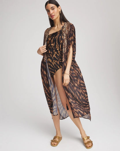 Chico's Exclusive | Miraclesuit® Raya De Safari Kimono Cover-Up