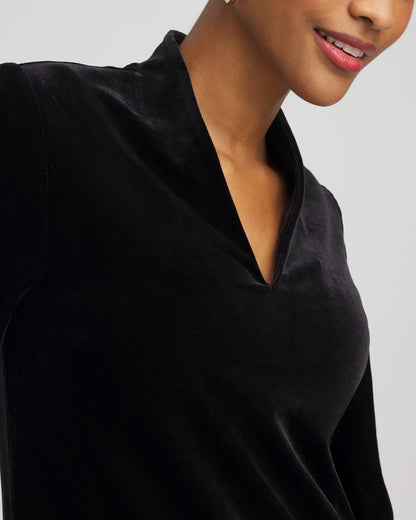 Chico's Value | Travelers™ Velvet V-Neck Kimono Sleeve Top