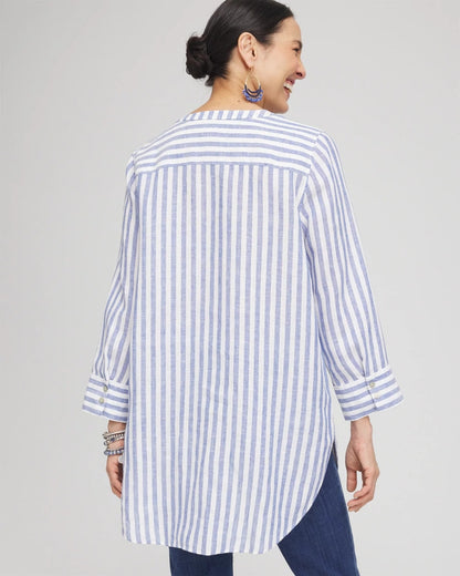 Chico's Hot Sale | No Iron™ Linen Tunic