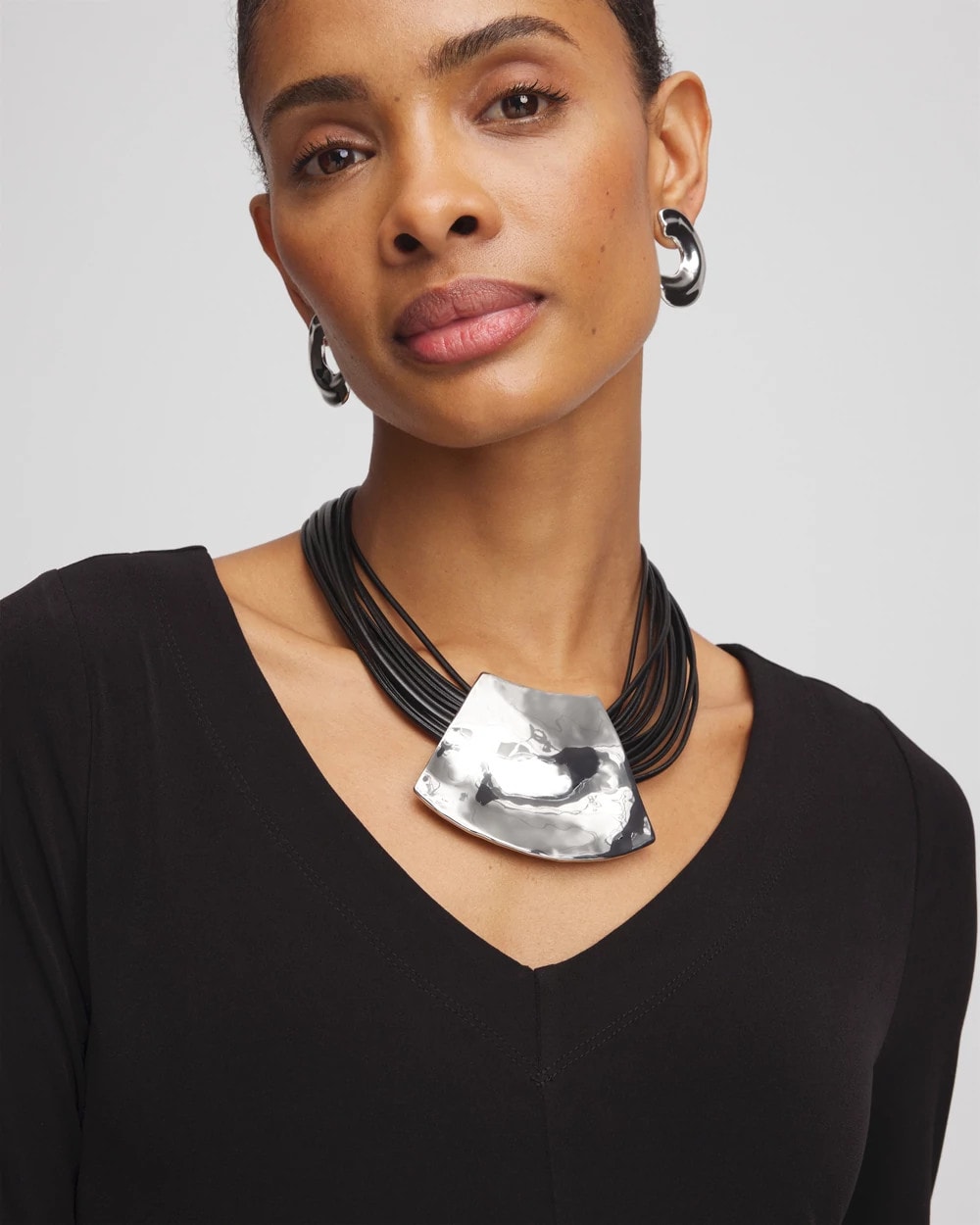 Chico's Signature | Pendant Bib Necklace