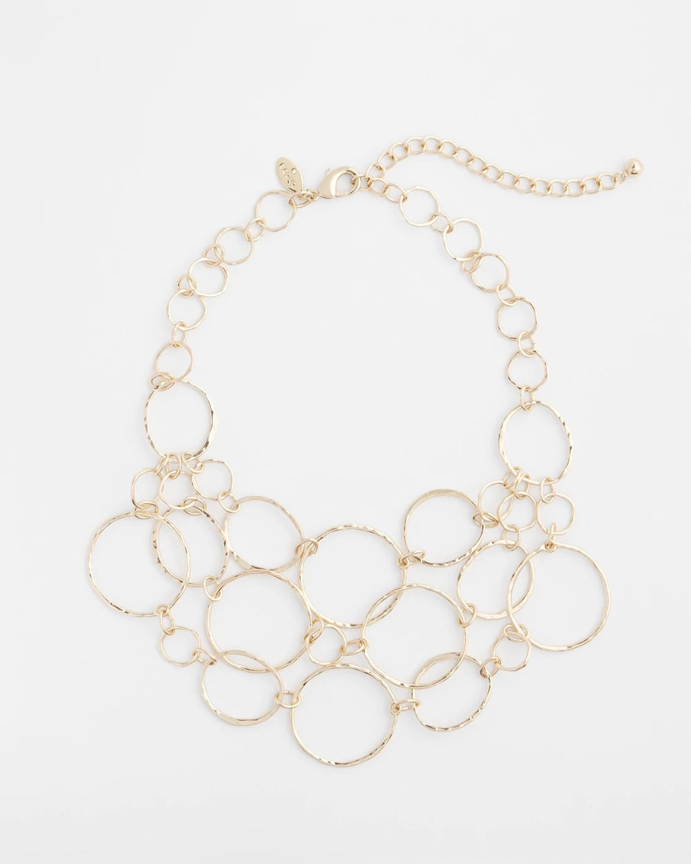 Chico's Trusted | Short Goldtone Multi-Strand Link Necklace