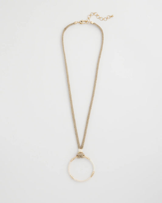 Chico's Smart Buy | Large Open Pendant Necklace