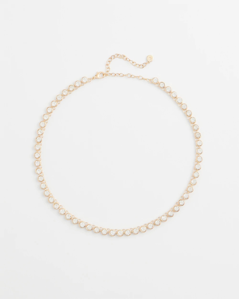 Chico's Classic | Goldtone Tennis Necklace