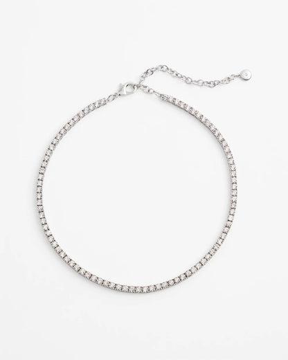Chico's Best Price | Silver Tennis Necklace