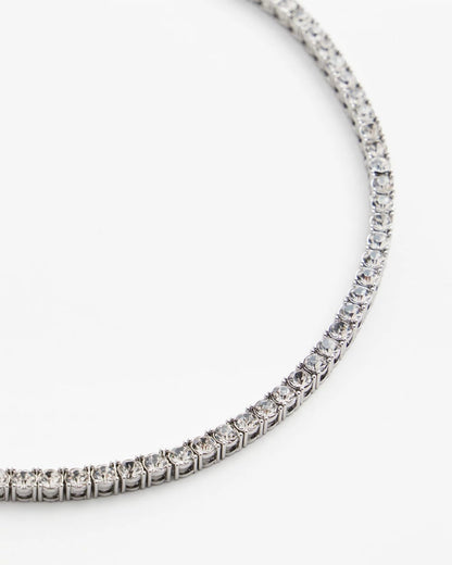 Chico's Best Price | Silver Tennis Necklace