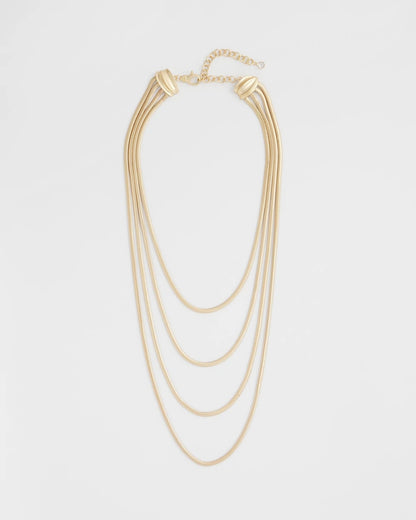 Chico's Trusted | Multi-Layer Snake Chain Necklace