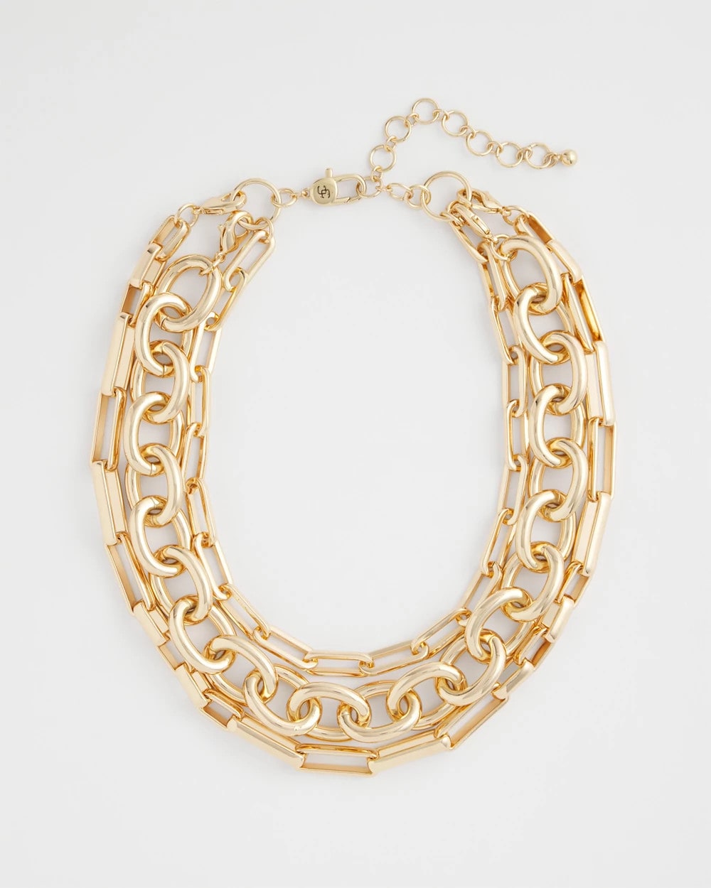 Chico's Customer Favorite | Convertible Three-Strand Chain Necklace