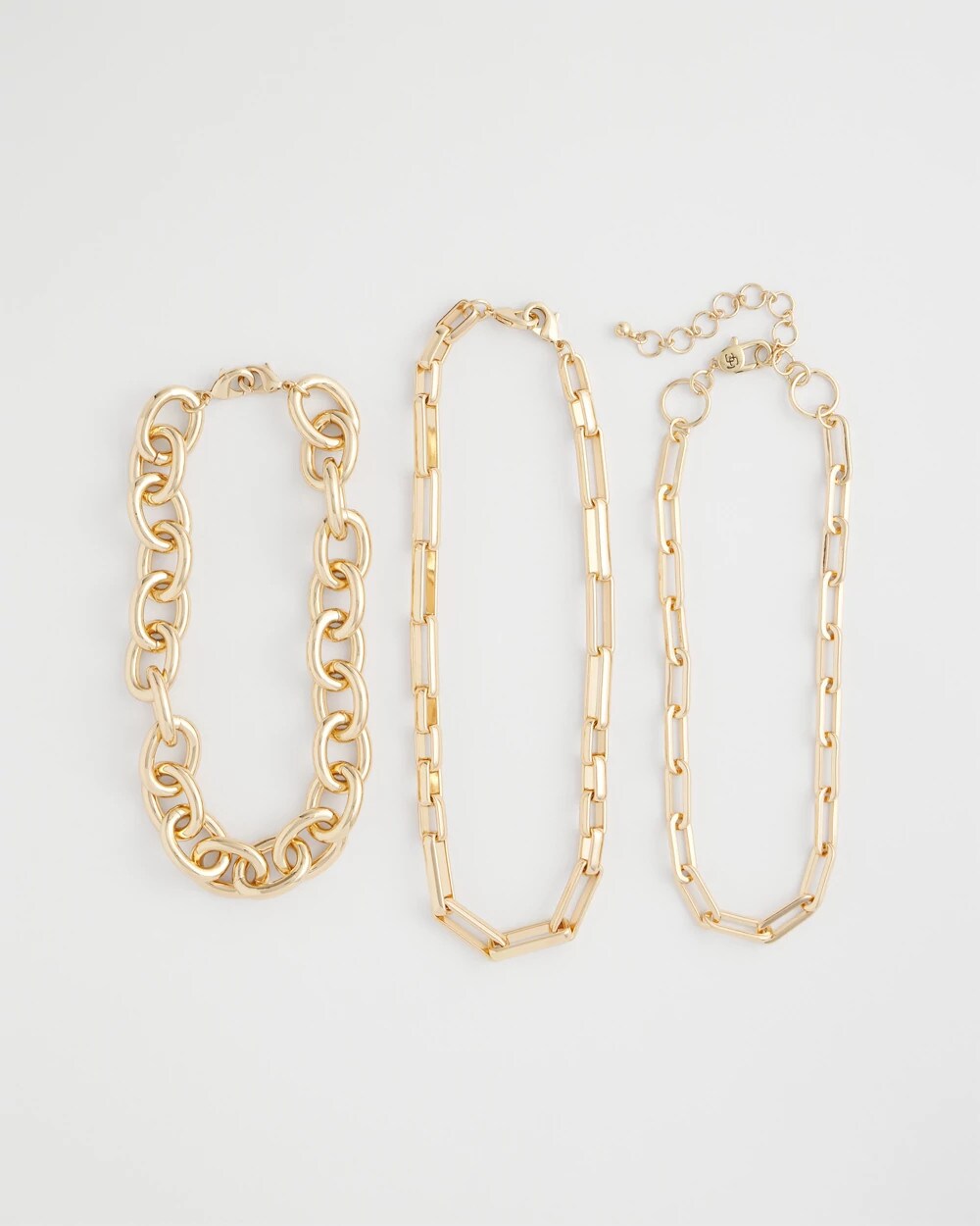 Chico's Customer Favorite | Convertible Three-Strand Chain Necklace