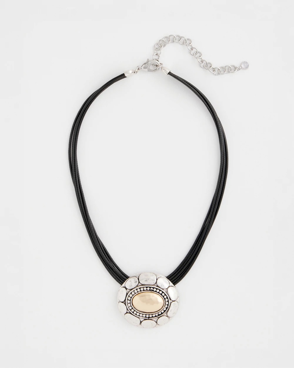 Chico's Great Value | Mixed Metal Pendant Necklace