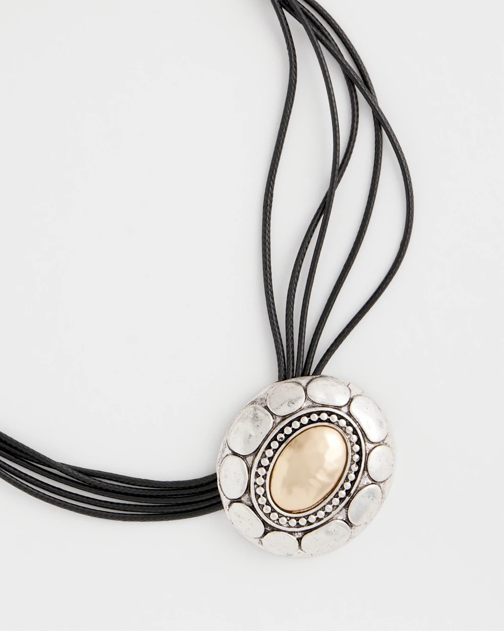 Chico's Great Value | Mixed Metal Pendant Necklace