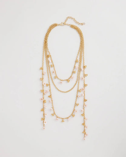 Chico's Trusted | Pink Multi-Layer Necklace