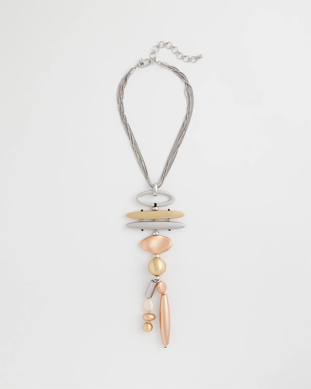 Chico's Trending | Mixed Metal Linear Necklace