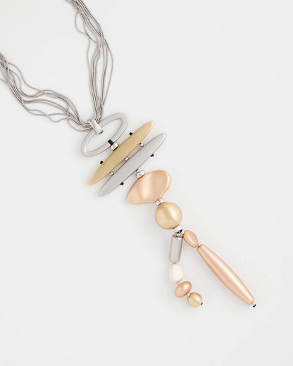 Chico's Trending | Mixed Metal Linear Necklace