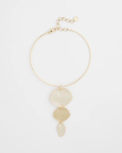 Chico's Popular | Linear Reversible Pendant Necklace