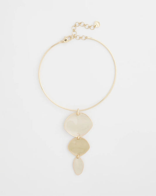 Chico's Popular | Linear Reversible Pendant Necklace