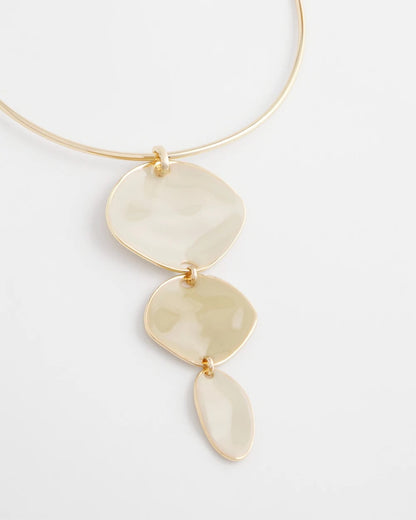 Chico's Popular | Linear Reversible Pendant Necklace