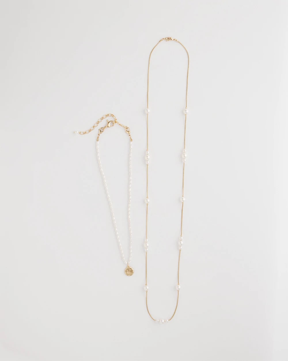 Chico's Value | Convertible Faux Pearl Necklace