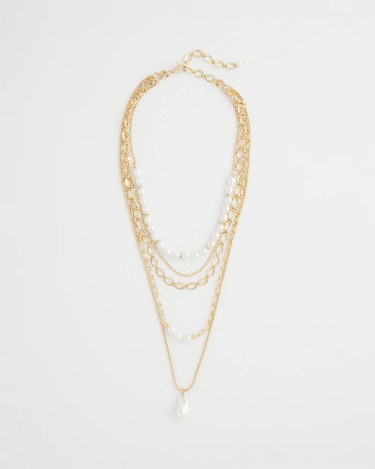 Chico's Deals | Convertible Pearl Multistrand Necklace