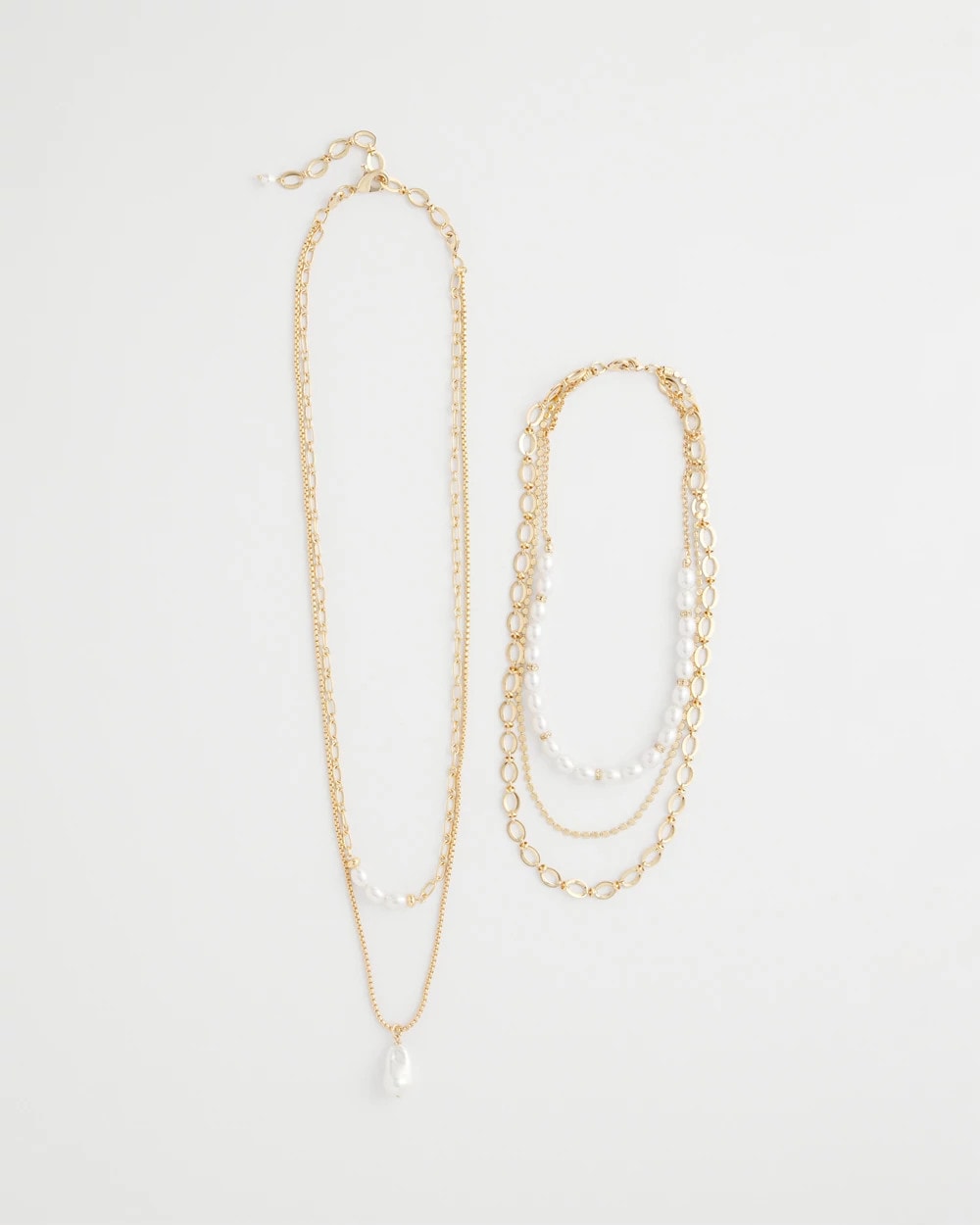 Chico's Deals | Convertible Pearl Multistrand Necklace