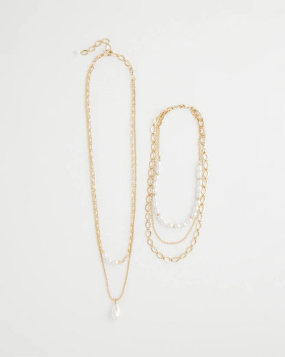 Chico's Deals | Convertible Pearl Multistrand Necklace
