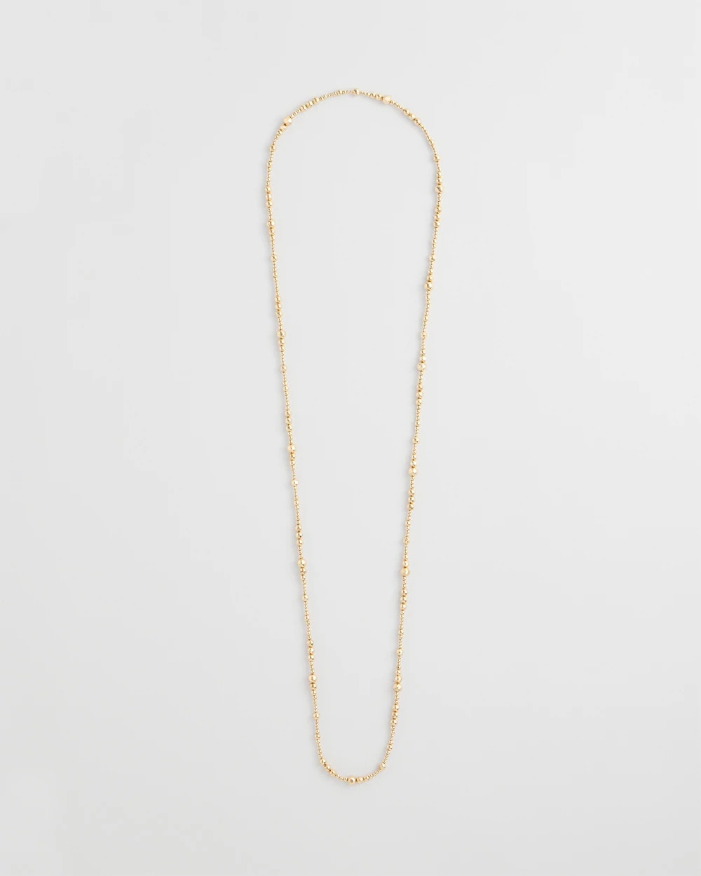 Chico's Premium | Goldtone Long Beaded Necklace