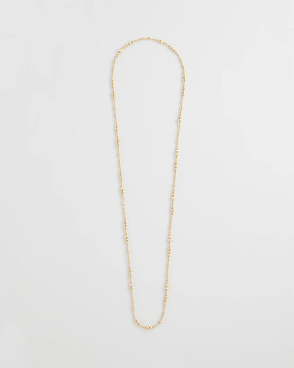 Chico's Premium | Goldtone Long Beaded Necklace