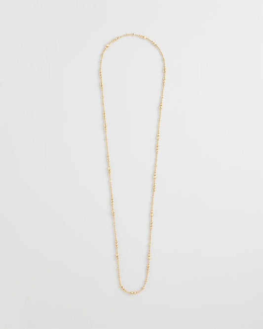 Chico's Premium | Goldtone Long Beaded Necklace