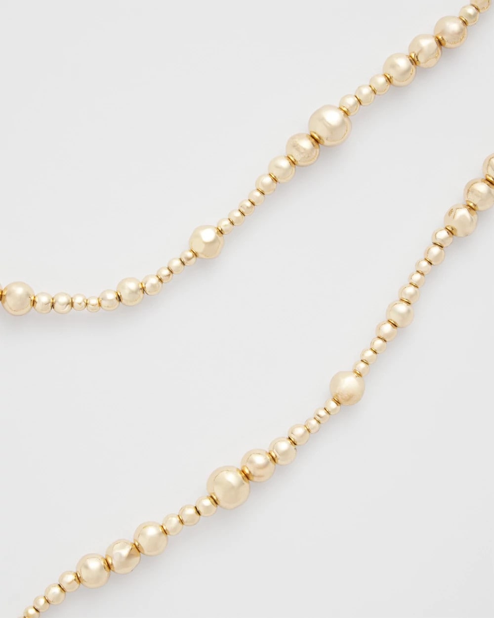 Chico's Premium | Goldtone Long Beaded Necklace