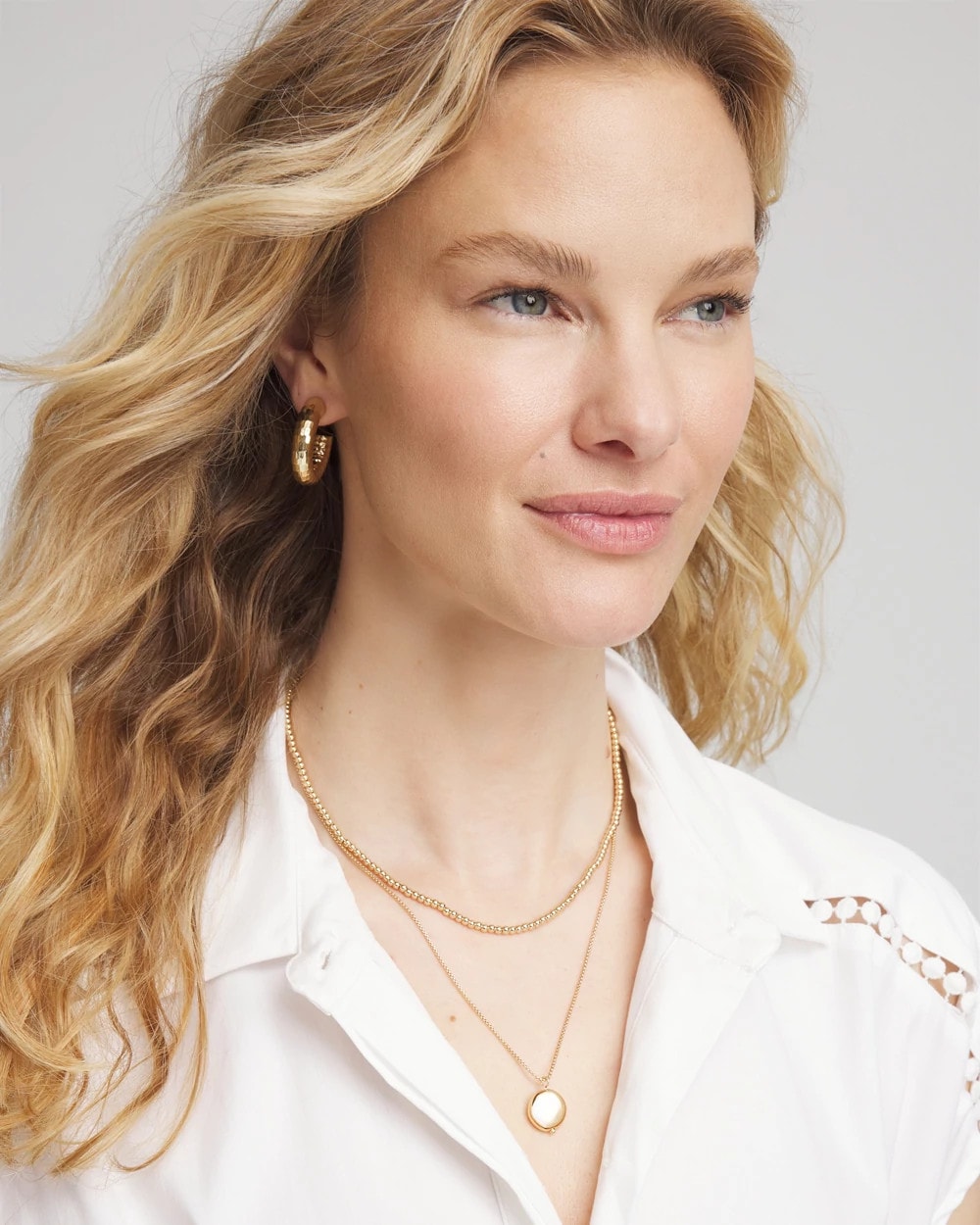Chico's Best Price | Goldtone Convertible Pendant Necklace