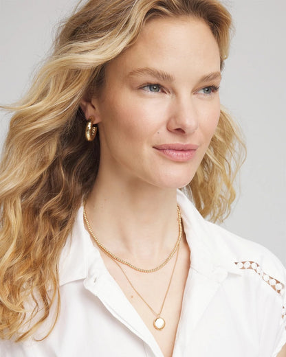 Chico's Best Price | Goldtone Convertible Pendant Necklace