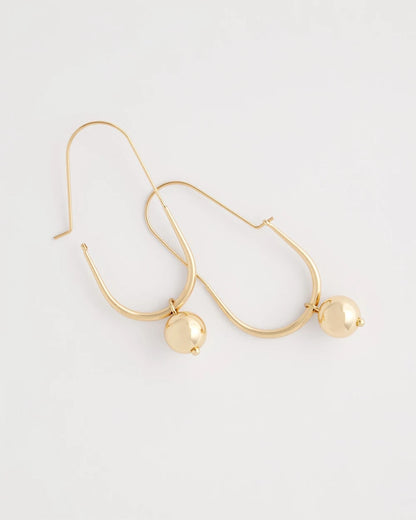 Chico's Customer Favorite | Gold Bead Threader Earrings