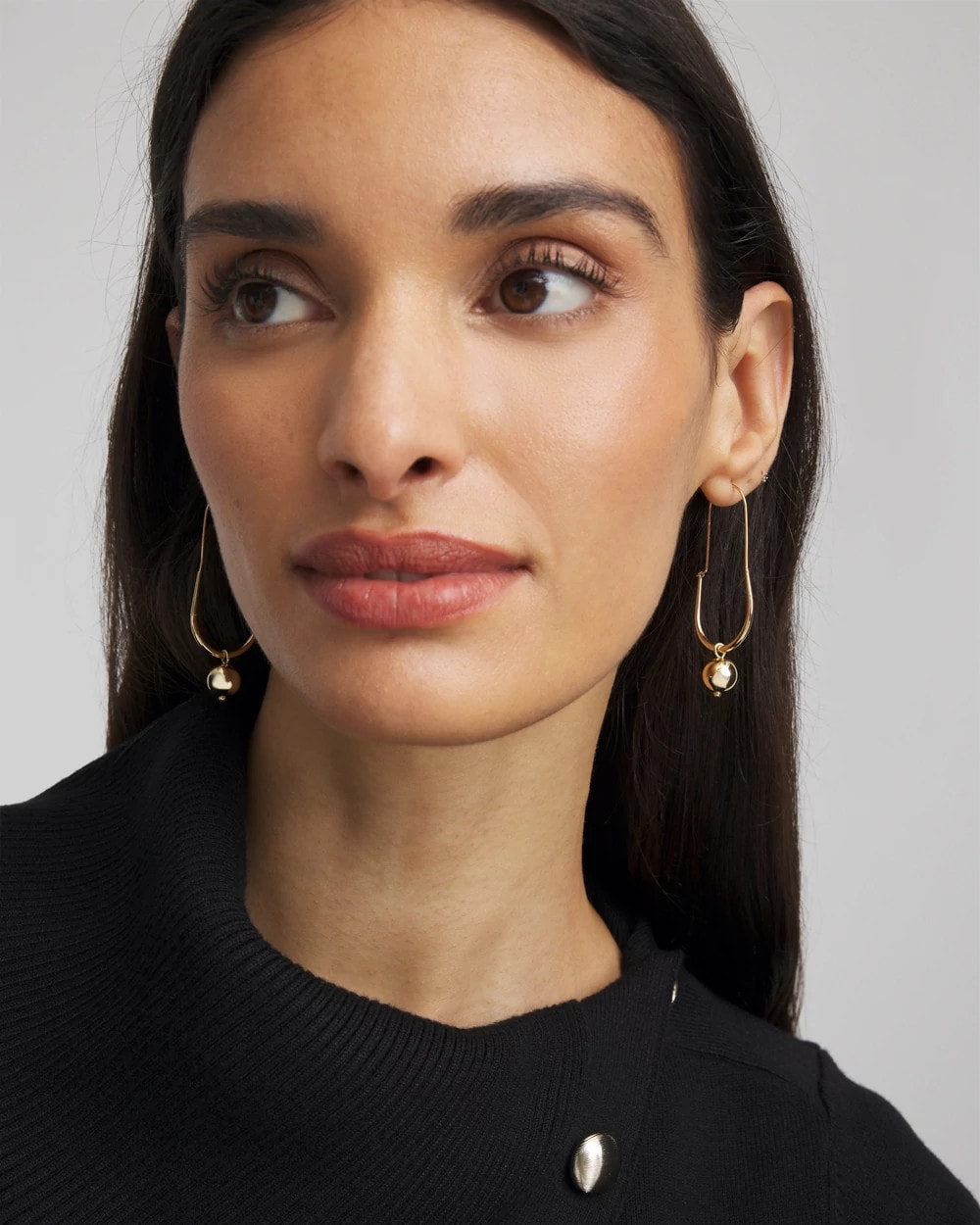 Chico's Customer Favorite | Gold Bead Threader Earrings