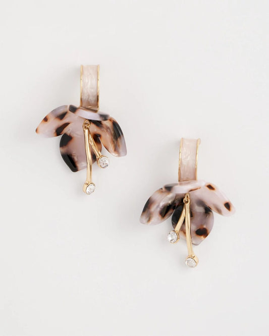 Chico's Customer Favorite | Tortoise Spider Lily Drop Earrings