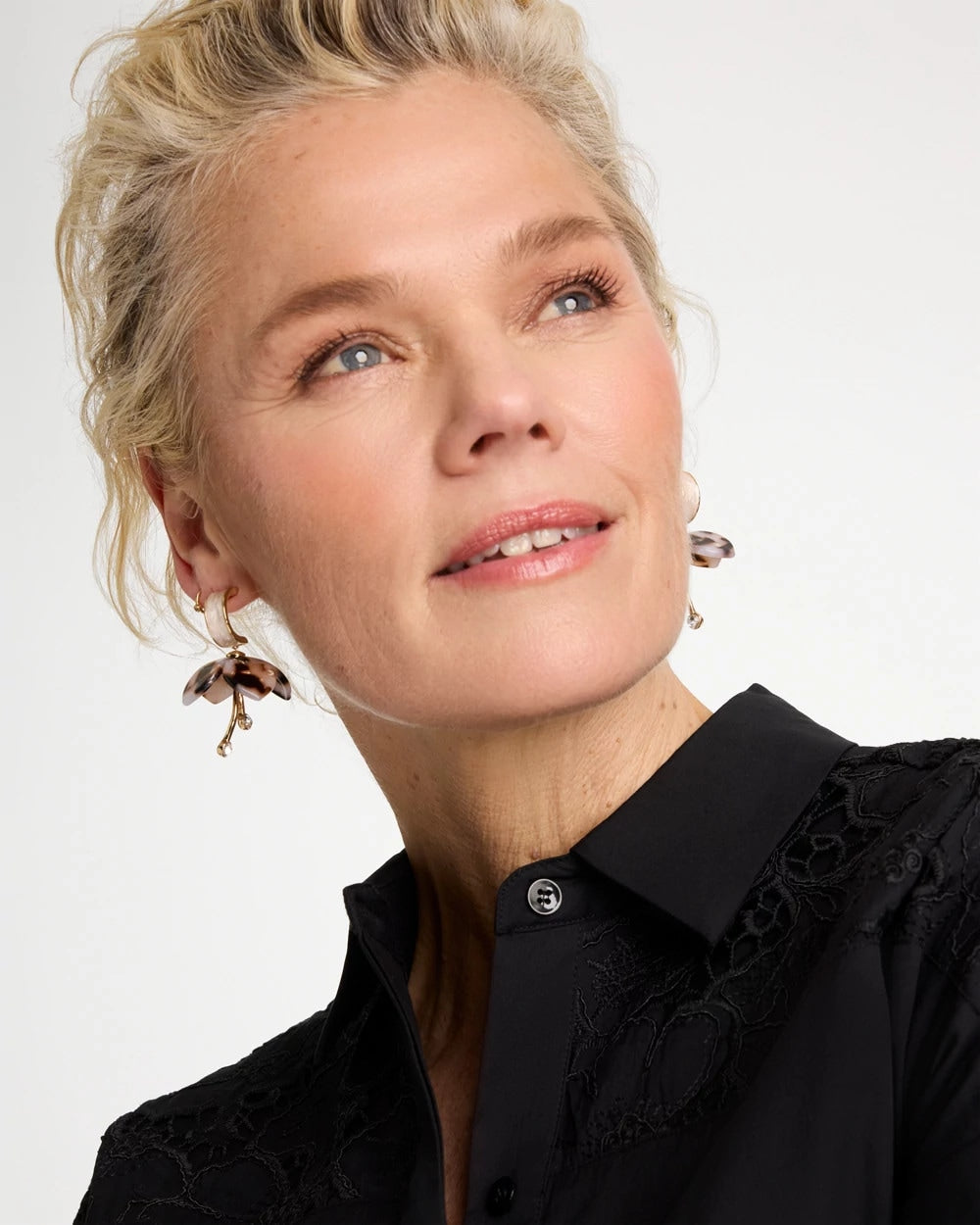 Chico's Customer Favorite | Tortoise Spider Lily Drop Earrings