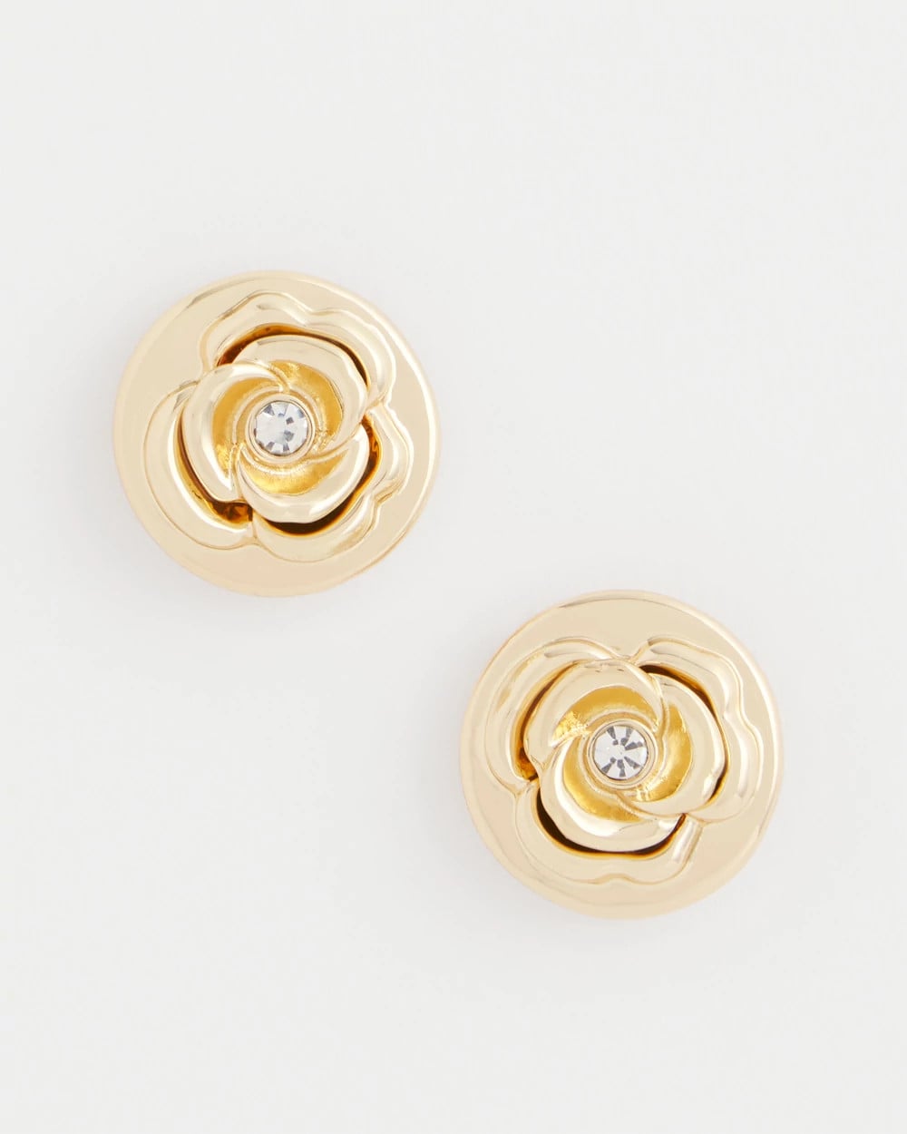 Chico's Best Seller | Lucky Coin Flower Stud Earrings