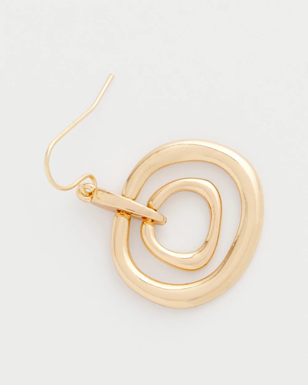 Chico's Smart Buy | Gold Tone Drop Pendant Earrings