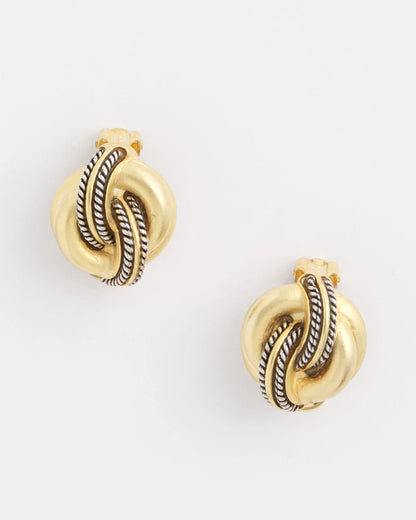 Chico's Best Price | No Droop™ Gold Knot Clip-On Earrings