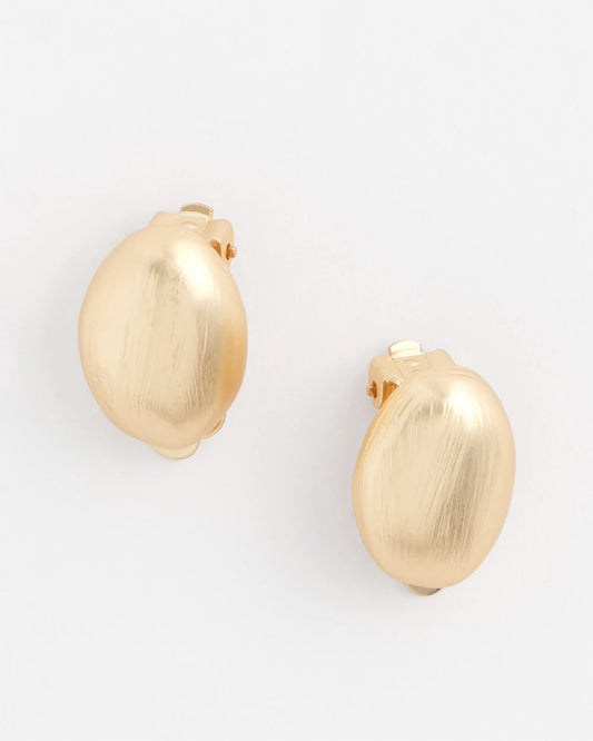 Chico's Everyday | No Droop™ Gold Stud Clip-On Earrings