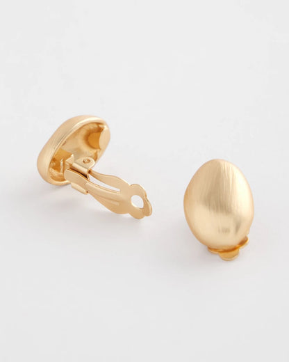 Chico's Everyday | No Droop™ Gold Stud Clip-On Earrings